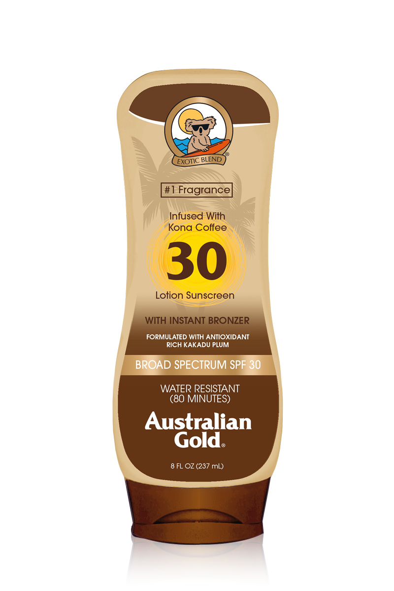 Australian Gold Sunscreen med - Køb på dermalcare.dk